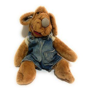 The Heritage Coll. Wrinkles Dog Hand Puppet VTG Plush 1135826 In Need Of Cuddles